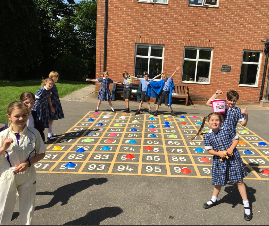 Pupils raising money for the Maddi foundation 2018